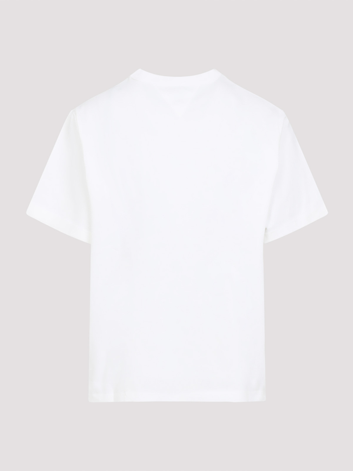 Bottega Veneta Checkered Tshirt Made Of Soft Cotton Jersey In Multi