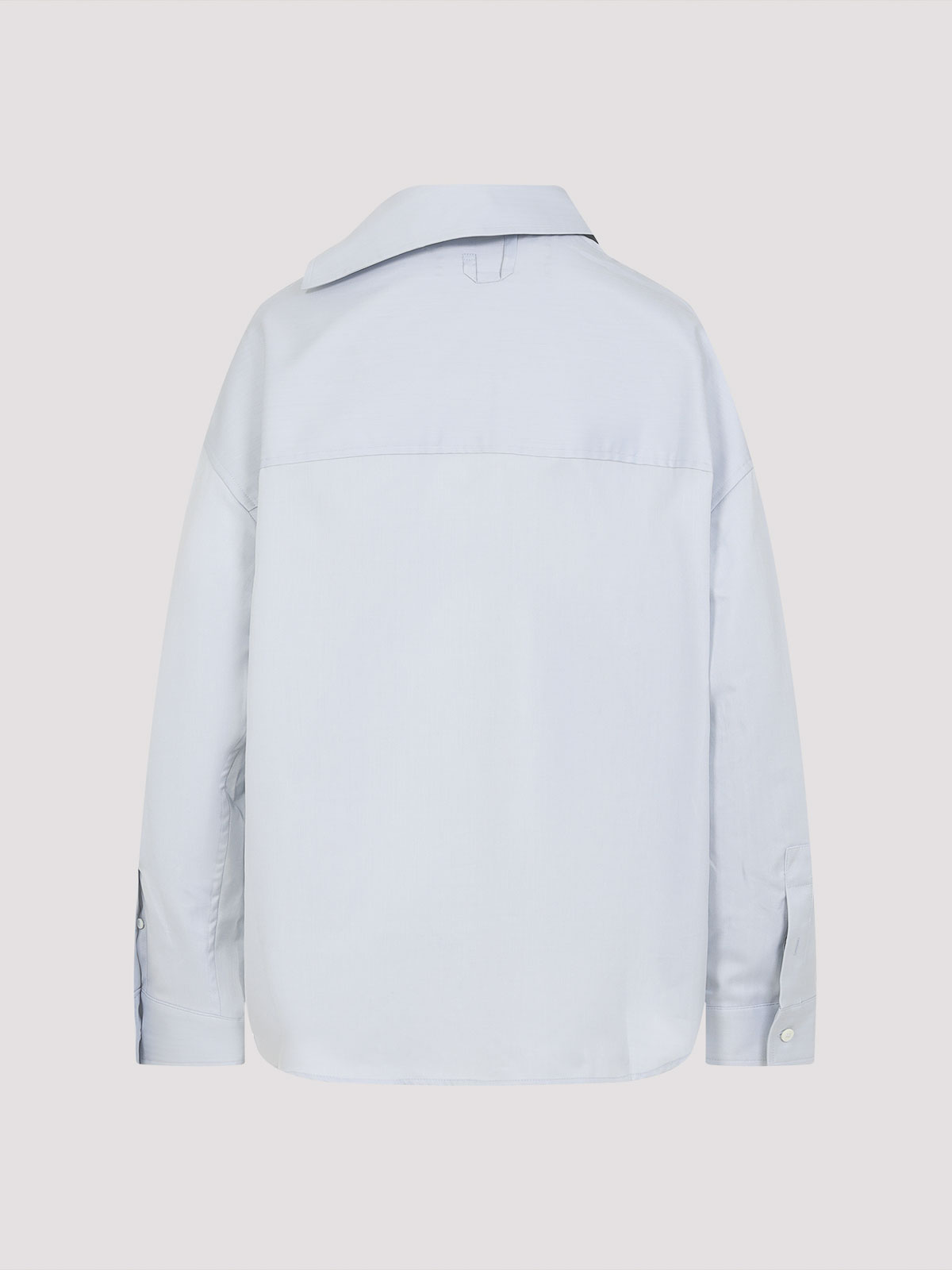 Jacquemus La Chemise Cuadro Shirt - Light Grey