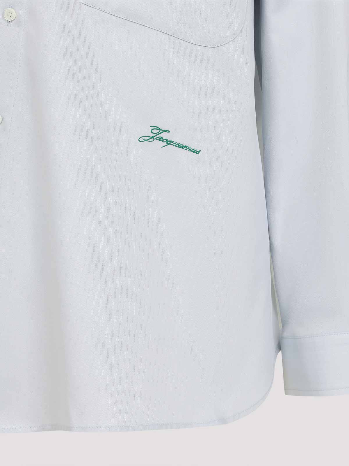 Jacquemus Women La Chemise Cuadro In Blue