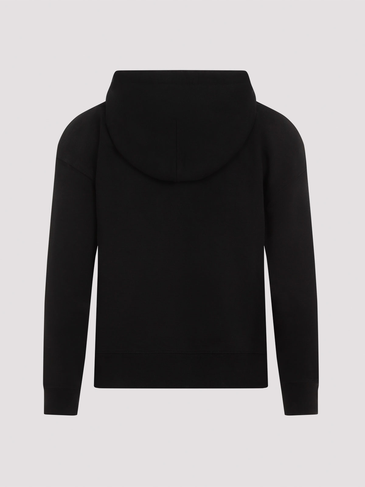 Jacquemus The Gros Grain Cropped Hooded Sweatshirt In Black