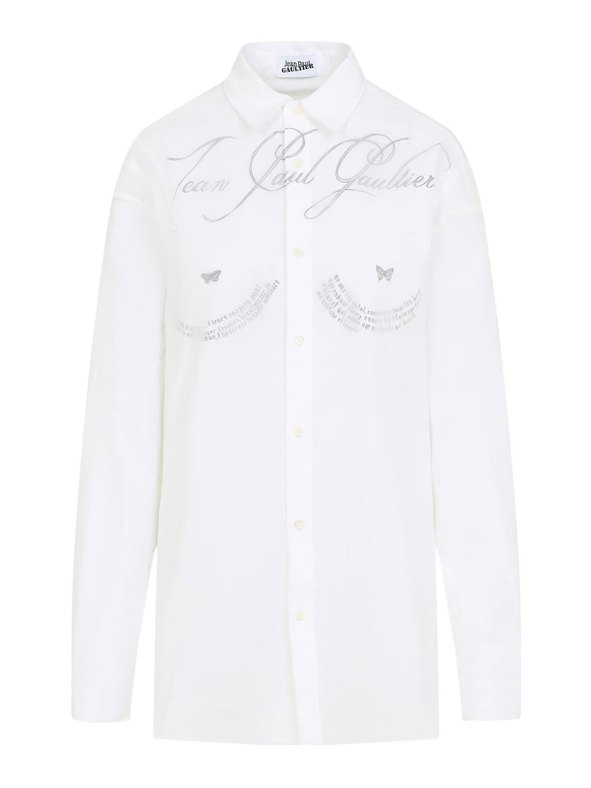 Jean Paul Gaultier Camisa - Negro In White