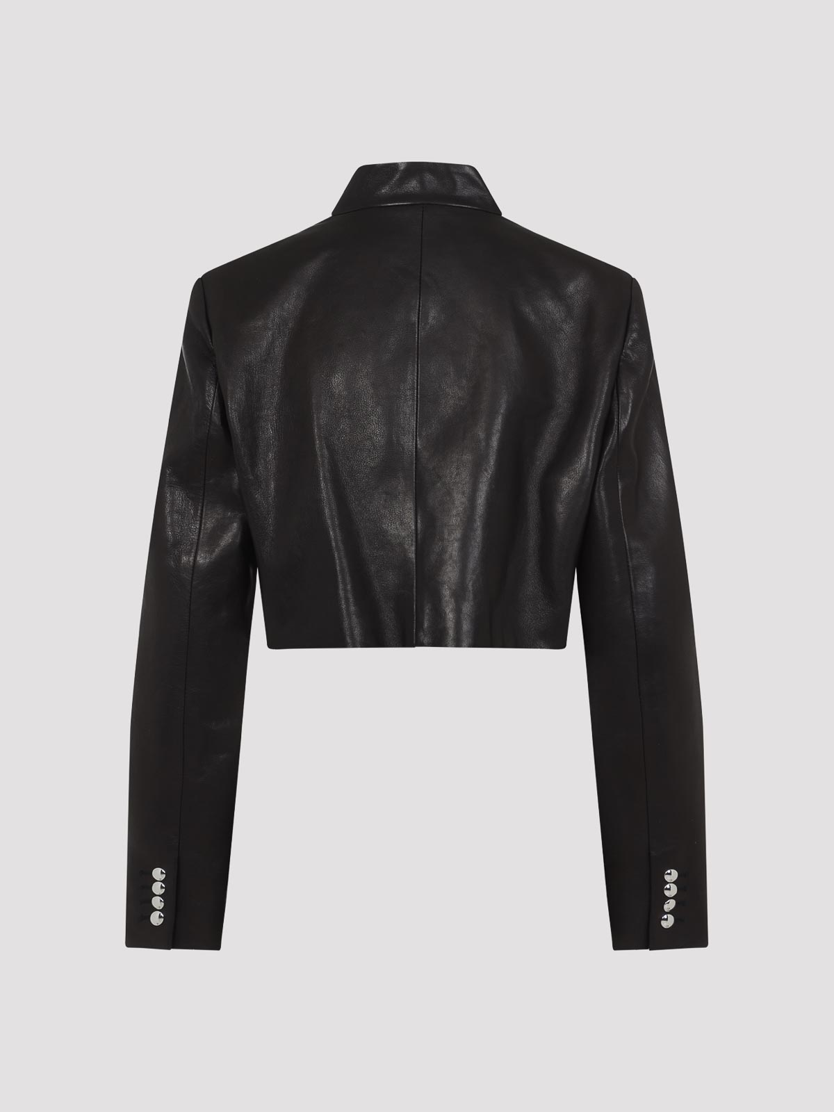 Khaite Samuelson Cropped Jacket In Black