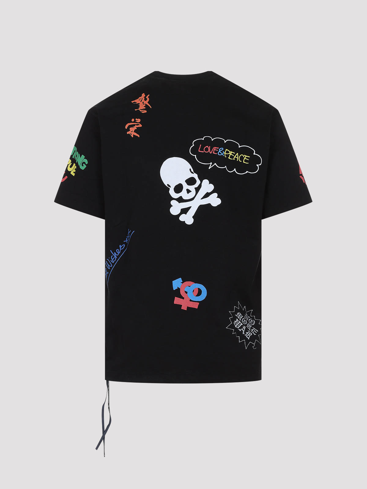 Tシャツ・カットソー mastermind JAPAN HAND DRAWN TEE (MJ25E14TS116 021 BLACK) Mastermind Japan Hand Drawn Tee - Black | MJ25E14TS116021BLACK