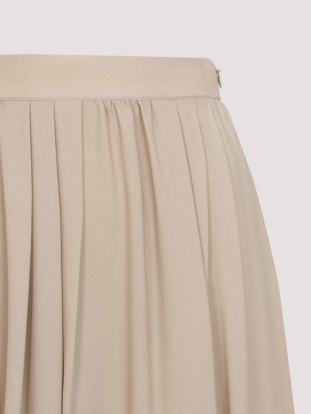 スカート RALPH LAUREN COLLECTION A LINE SKIRT Paneled Denim A-Line Skirt