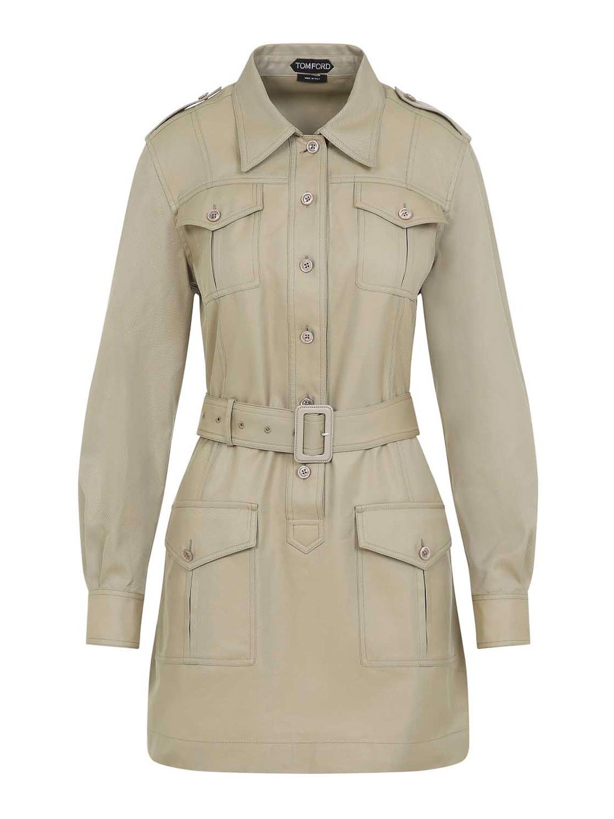 Tom Ford Vestido Corto - Verde Claro