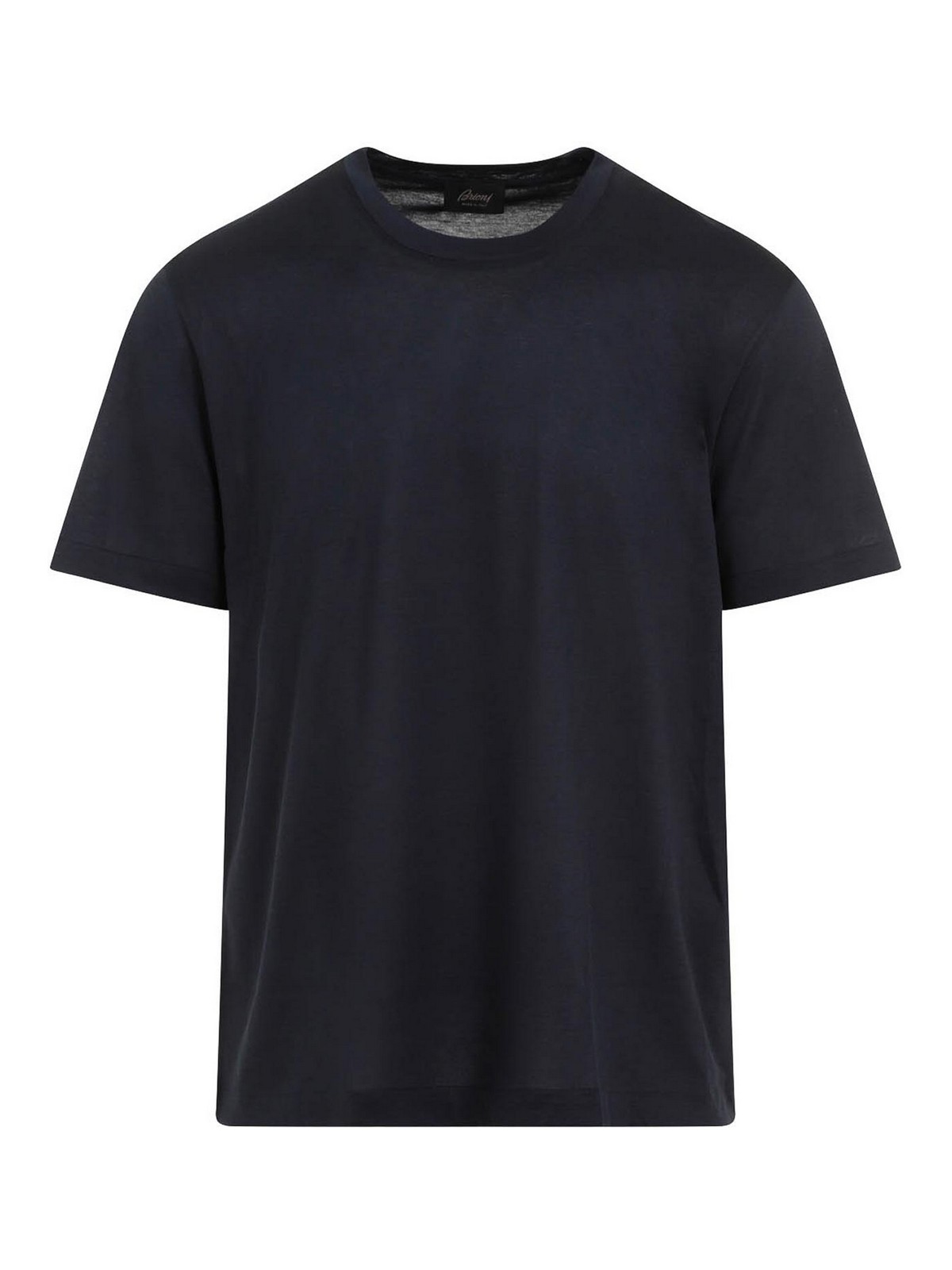 Tシャツ・カットソー BRIONI Men Tops UJPQ0L PA603 4100 BLUE Brioni T-Shirt - Blue - Men | UJPQ0LPA6034100 | thebs.com