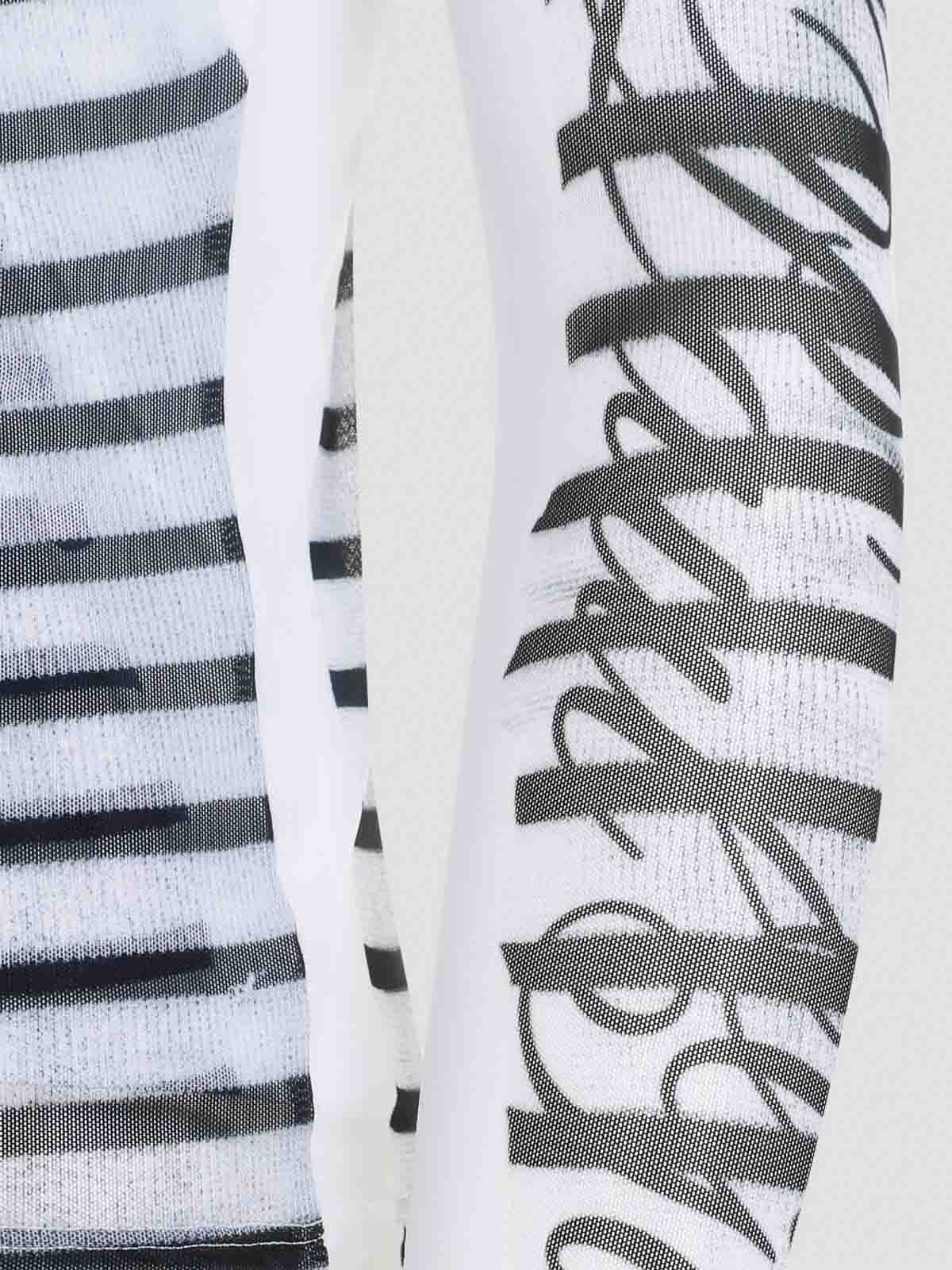 Jean Paul Gaultier Tops White In White