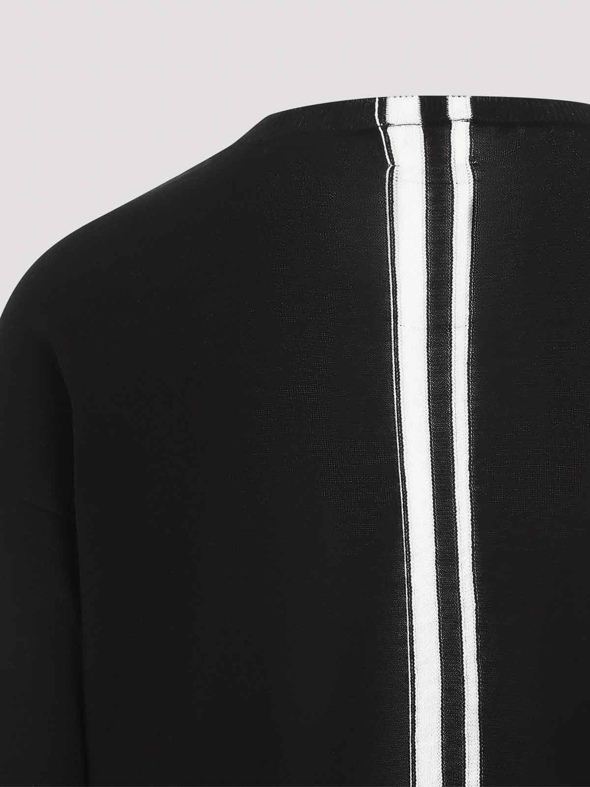 Mordecai Double Layer Sweater Fresco In Black