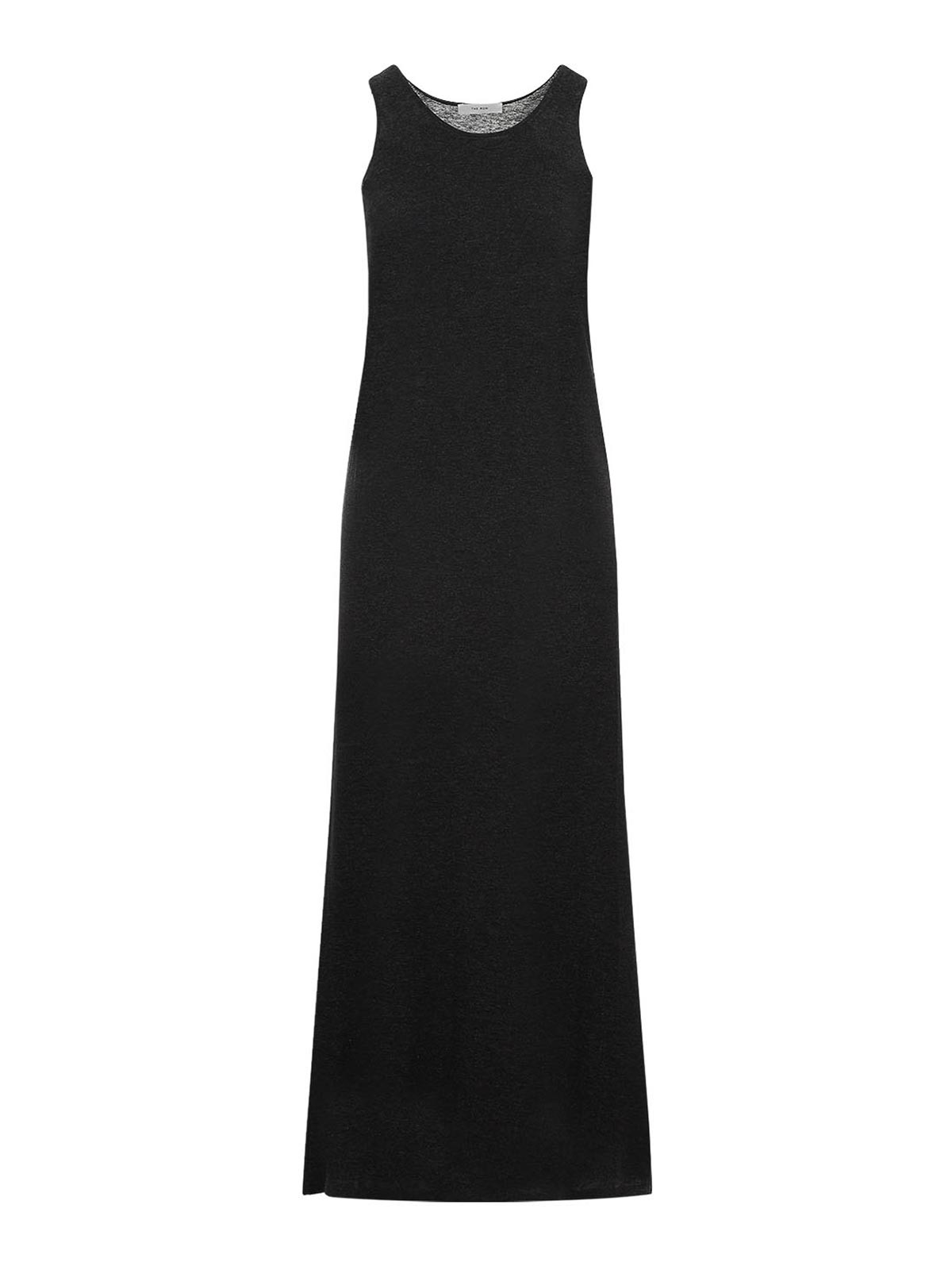 The Row Vestido Midi - Gris In Black