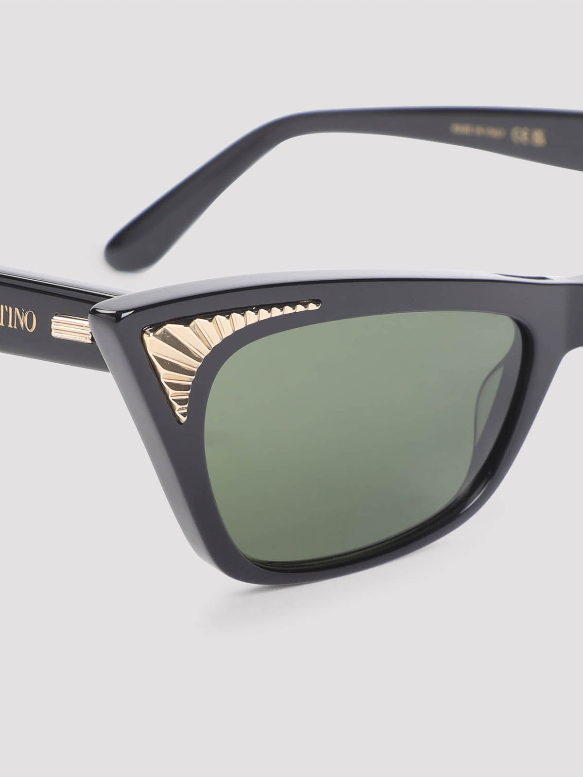 Valentino Garavani Acetate Sunglasses - Black | VLS175A51BLK