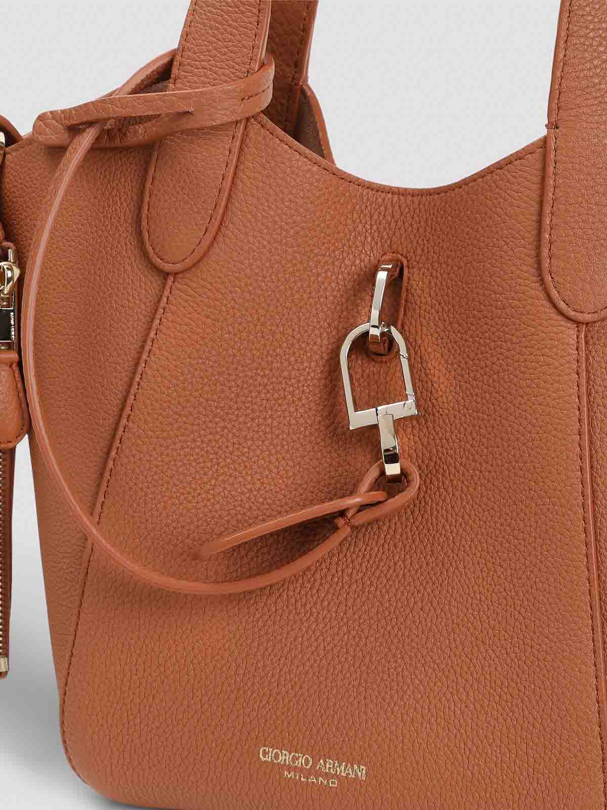 Giorgio Armani Bolso Shopping - Beis