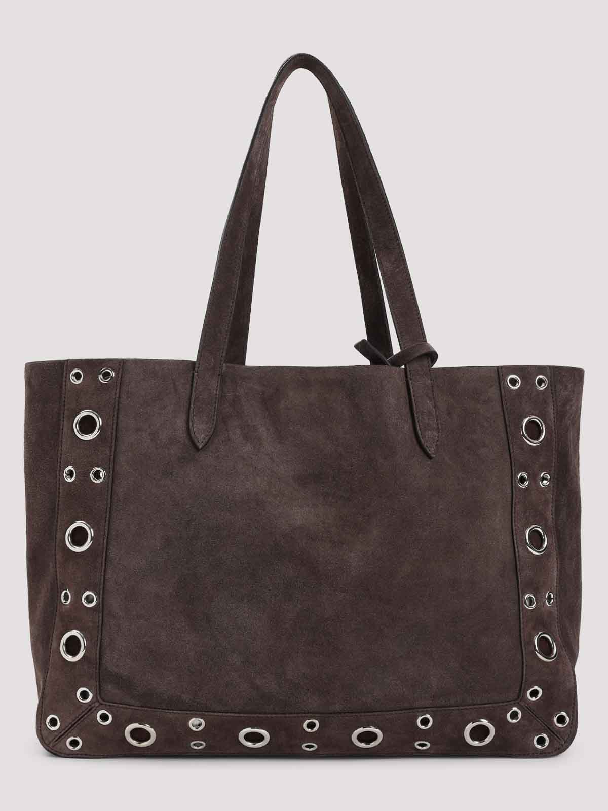 トートバッグ Valentino Garavani `Nellcote` Medium Tote Valentino Garavani Nellcote Medium Tote Bag in Teak Brown | FWRD