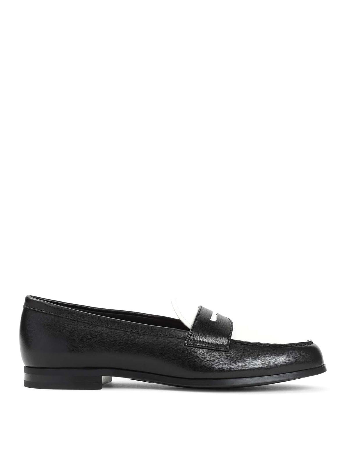 Church's Two-tone Leather Natale Loafers In Black