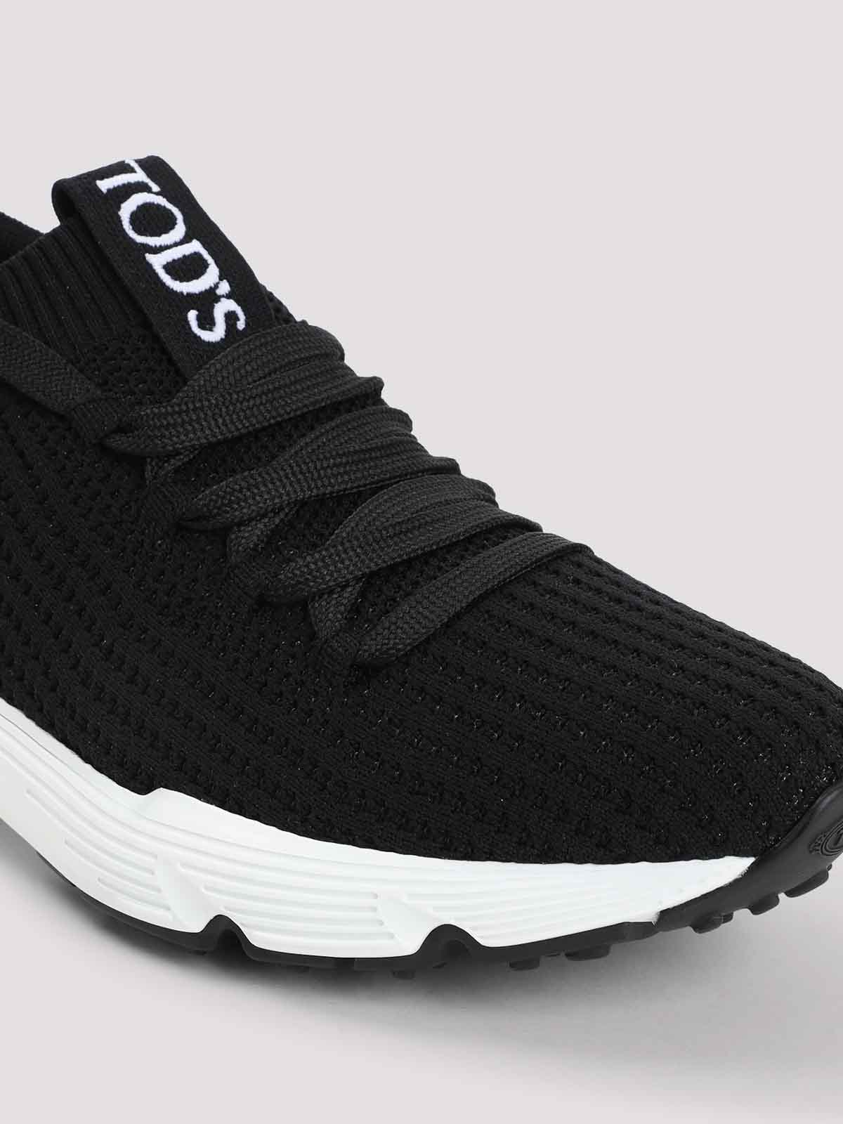 スニーカー TOD'S SS25 Tod`s Textile Sneakers (XXW54C0JD40U8YB999 NERO) Tod's Tod`S Textile Sneakers - Black | XXW54C0JD40U8YB999NERO