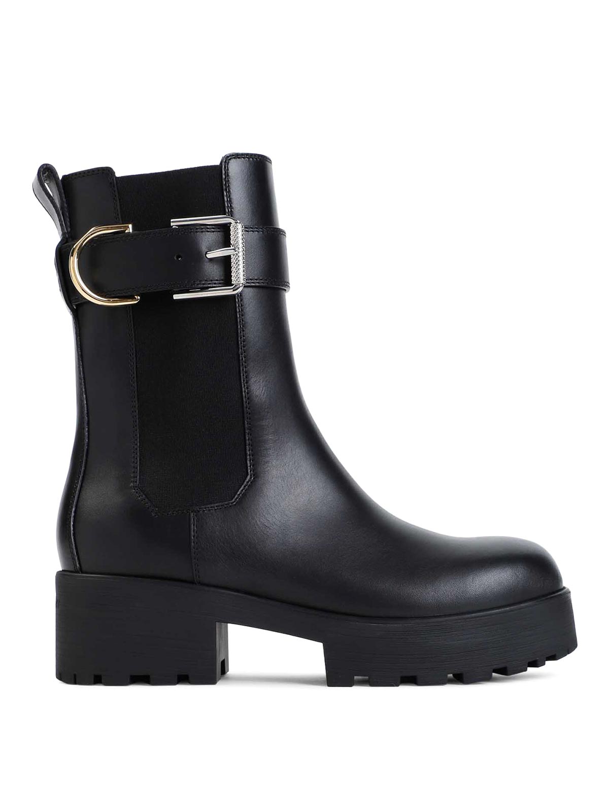 ショートブーツ・ブーティ GIVENCHY FW24 Givenchy Chelsea Boots (BE604UB22S 001 BLACK) Givenchy Chelsea Boots - Black - Women | BE604UB22S001