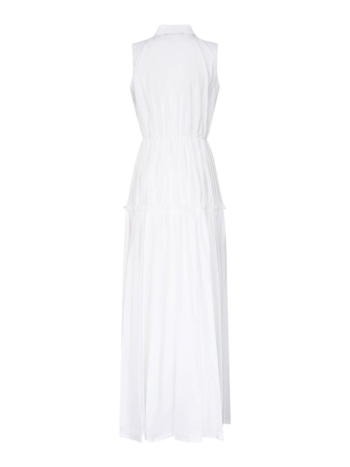 Alberto Audenino Lily Cotton Shirt Dress In White