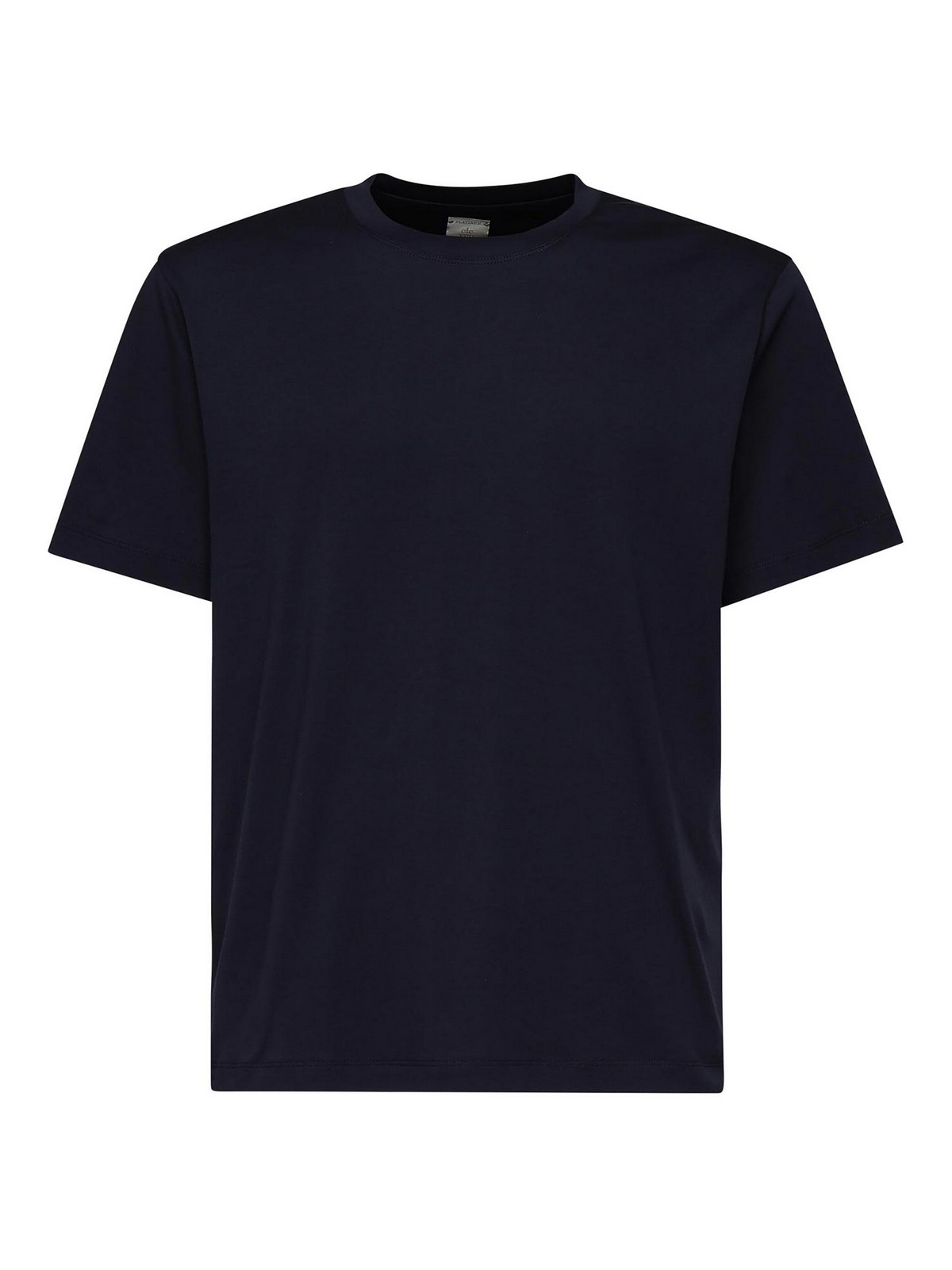 Eleventy Modal And Cotton Jersey T-shirt In Blue