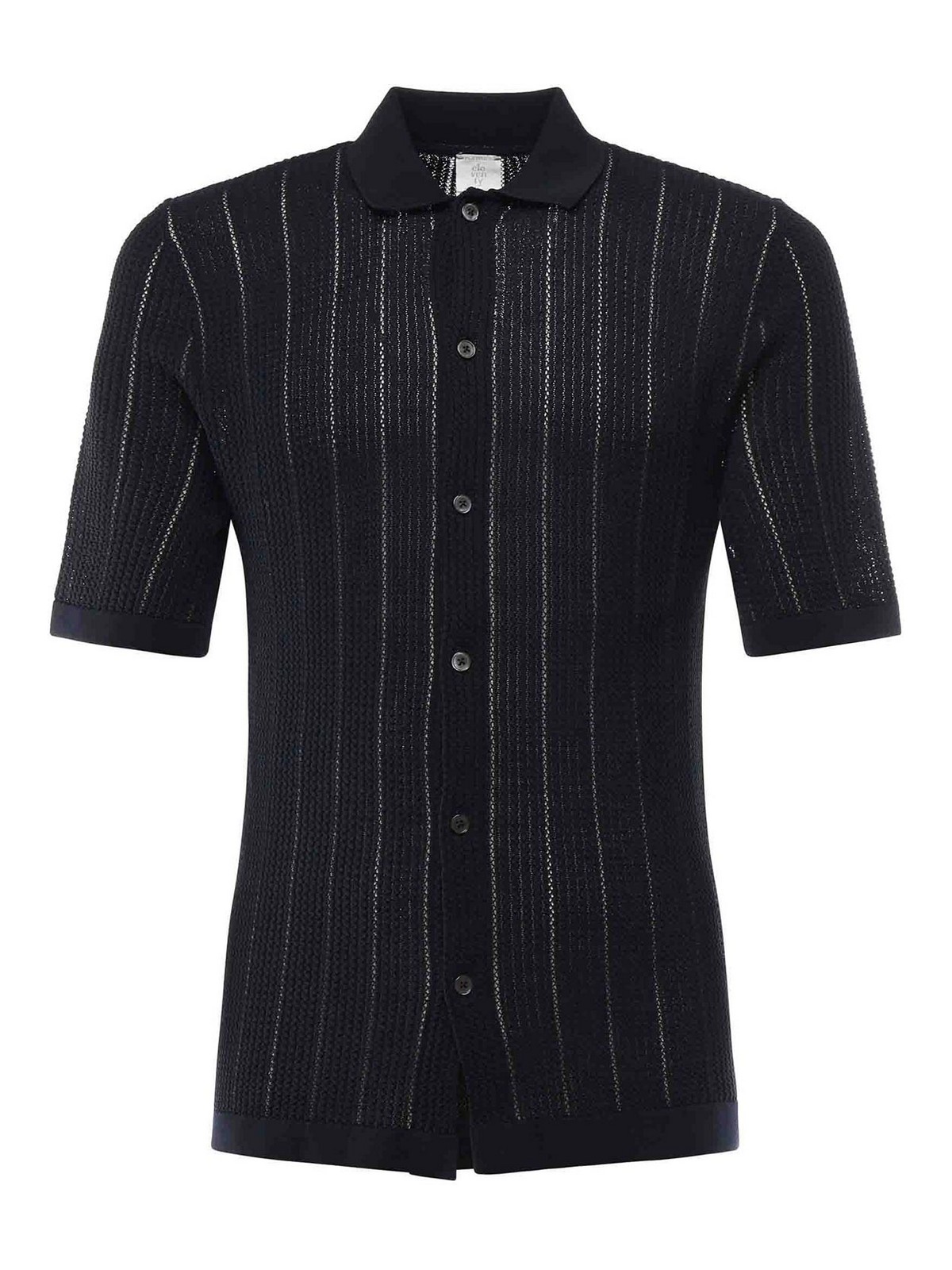 Eleventy Cotton Shirt-shirt In Blue