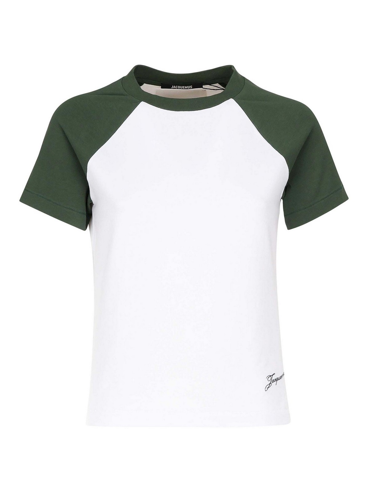 Jacquemus The Mini Baseball T-shirt In Green