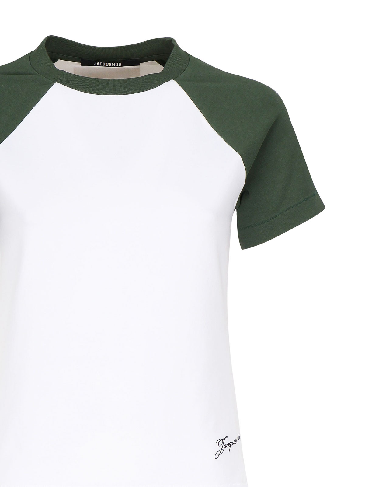 Jacquemus The Mini Baseball T-shirt In Green