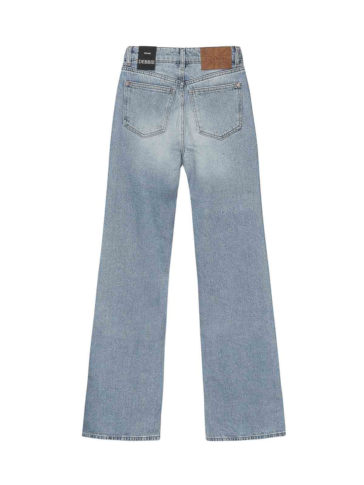 John Richmond Flare Jeans In Blue