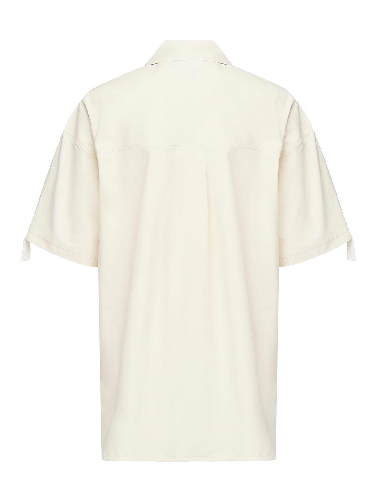 Jw Anderson Polo Oversized Quilted Pocket In White