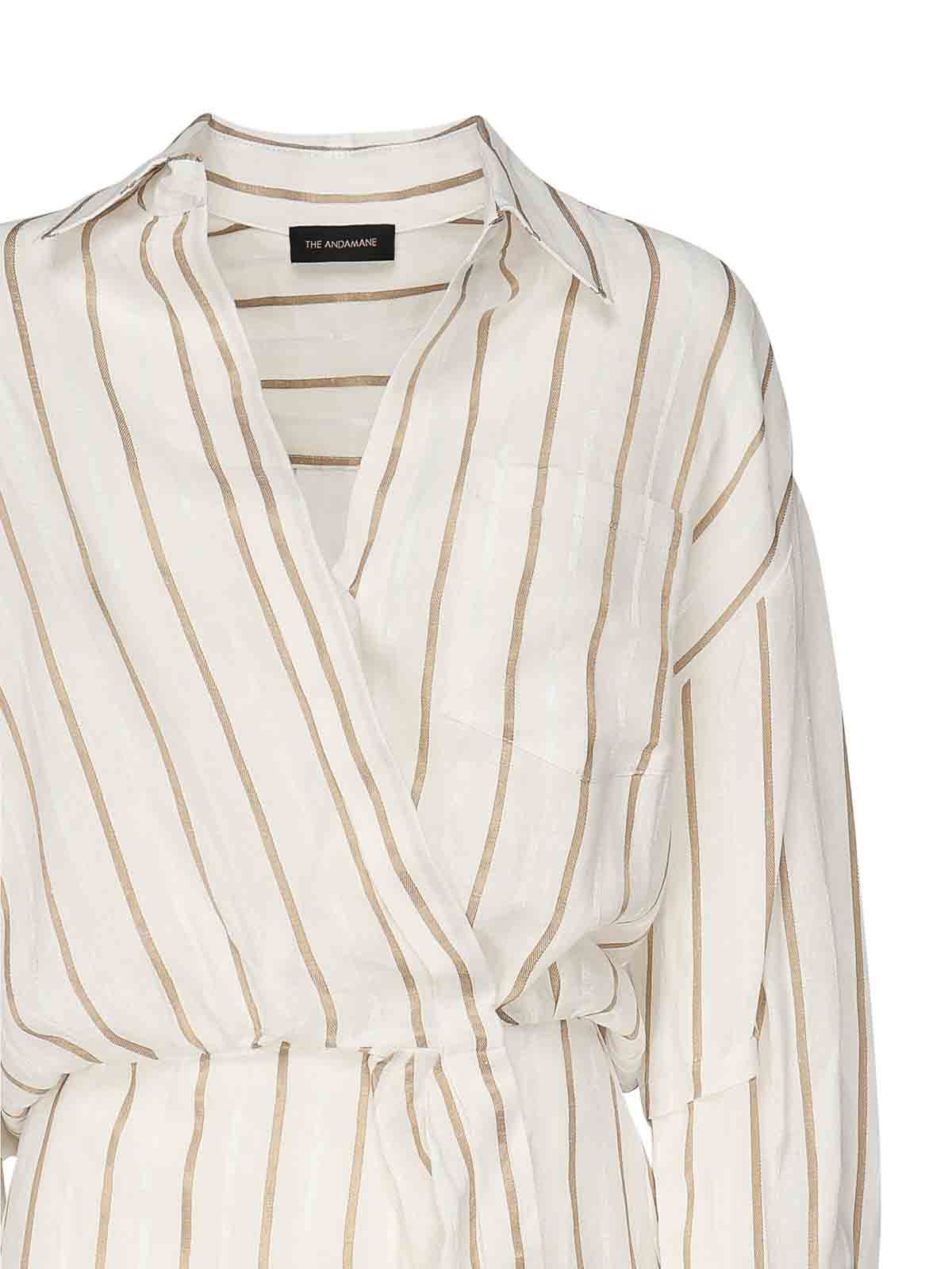 The Andamane Vestido Corto - Blanco In White