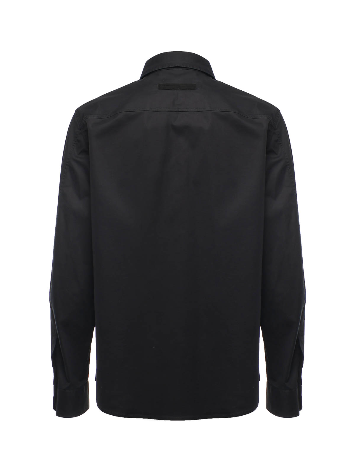 Zegna Camicia Con Tasche In Black