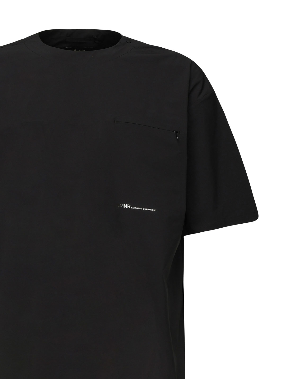 Herno Logo Printed Crewneck T-shirt In Black