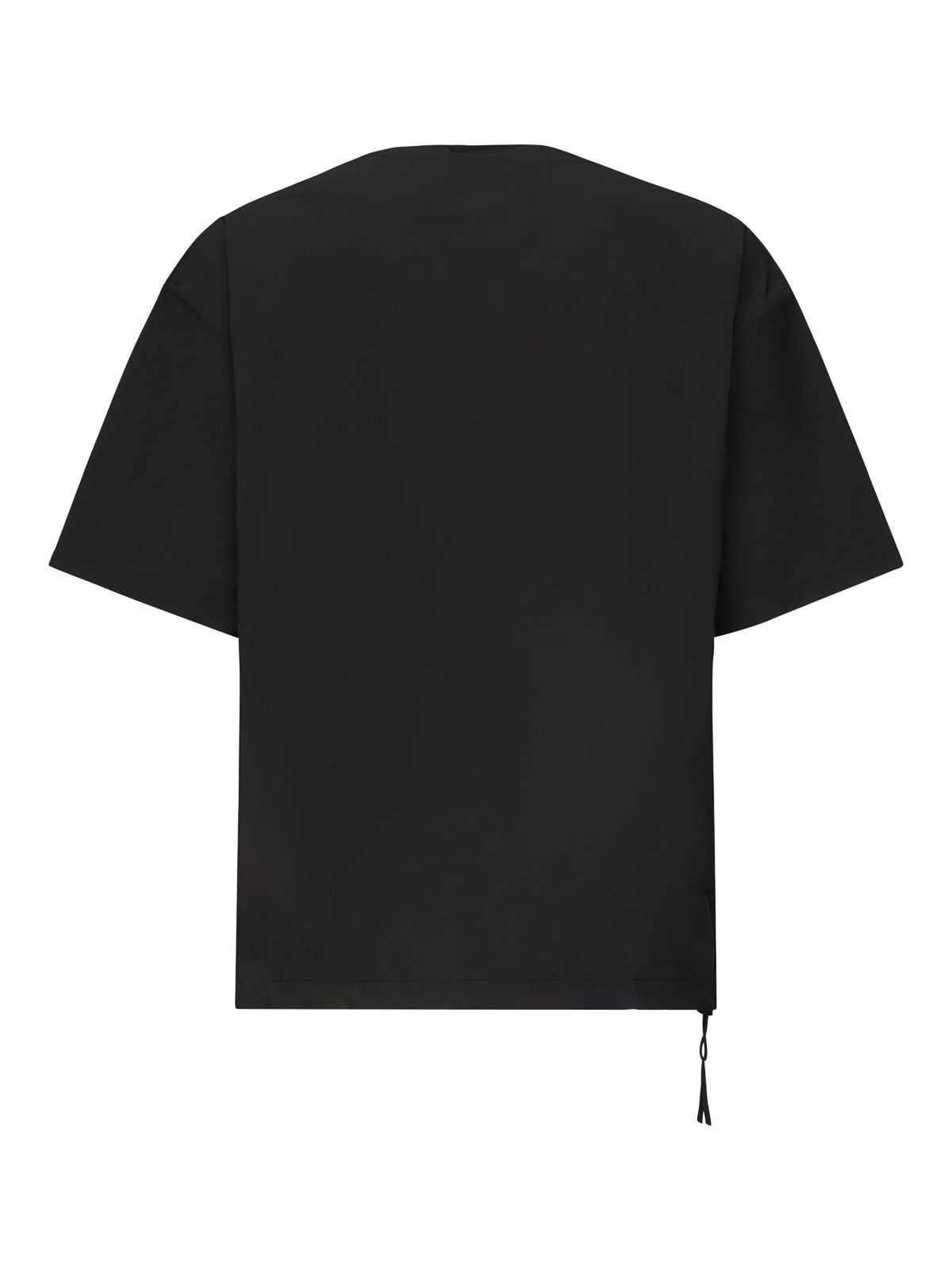 Herno Logo Printed Crewneck T-shirt In Black