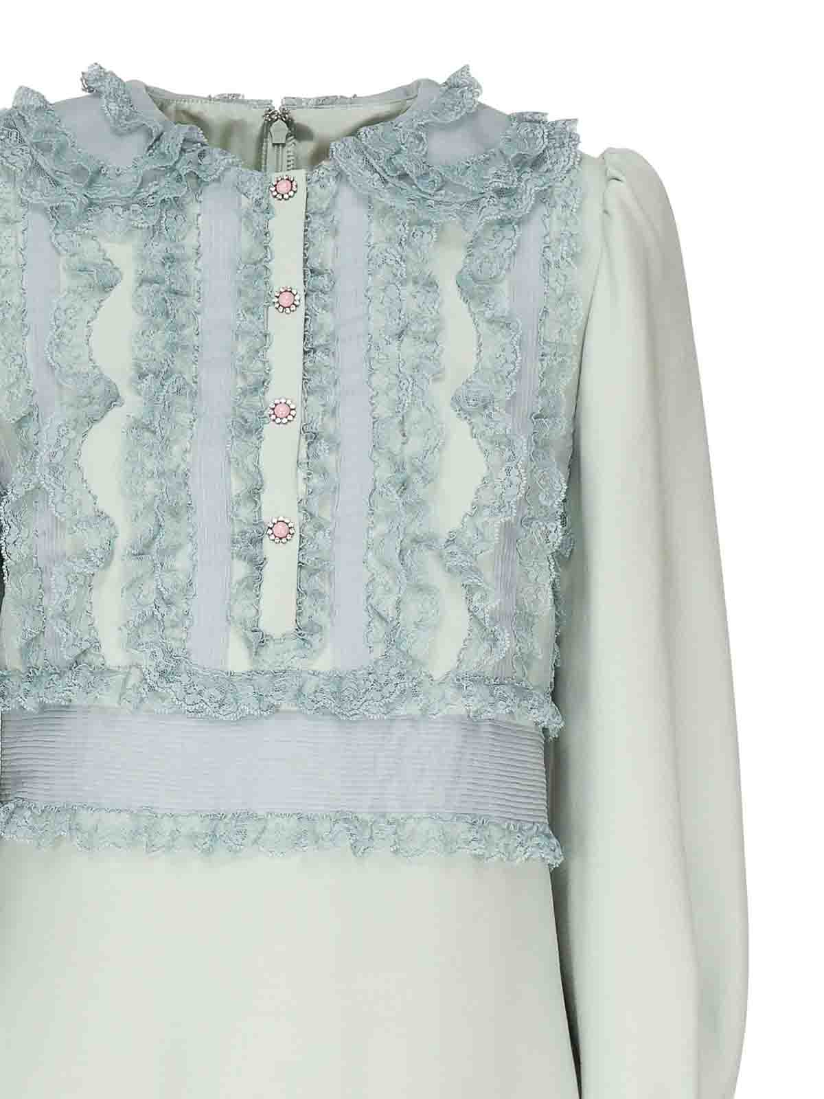 Valentino Garavani Embroidered Crepe Couture Short Dress|6B3VAEJ61CFR5F Valentino Garavani Embroidered Crepe Couture Short Dress|6B3VAEJ61CFR5F