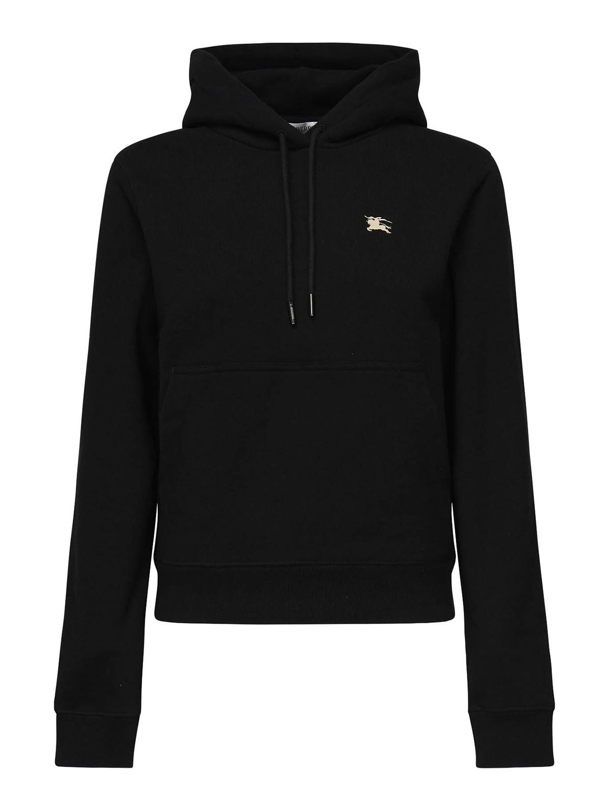 Burberry Sweatshirt With Cross-stitch Ekd In Black