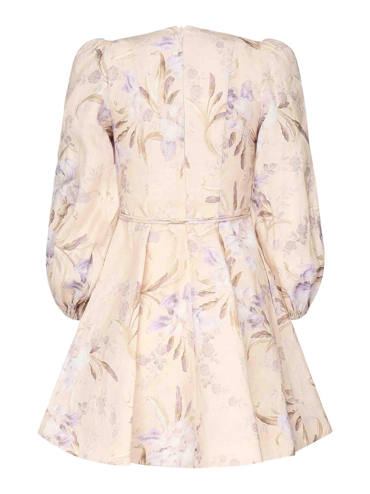 Zimmermann Eden Midi Dress In Sand