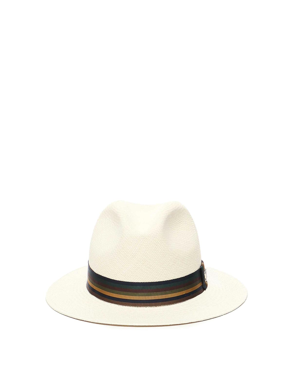 Max Mara Straw Hat In White