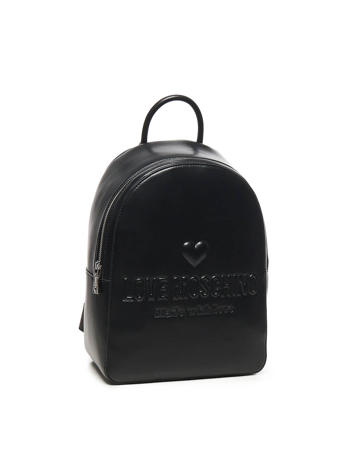 Love Moschino Logo Lettering Backpack - Black|JC4222PP0MKF000B