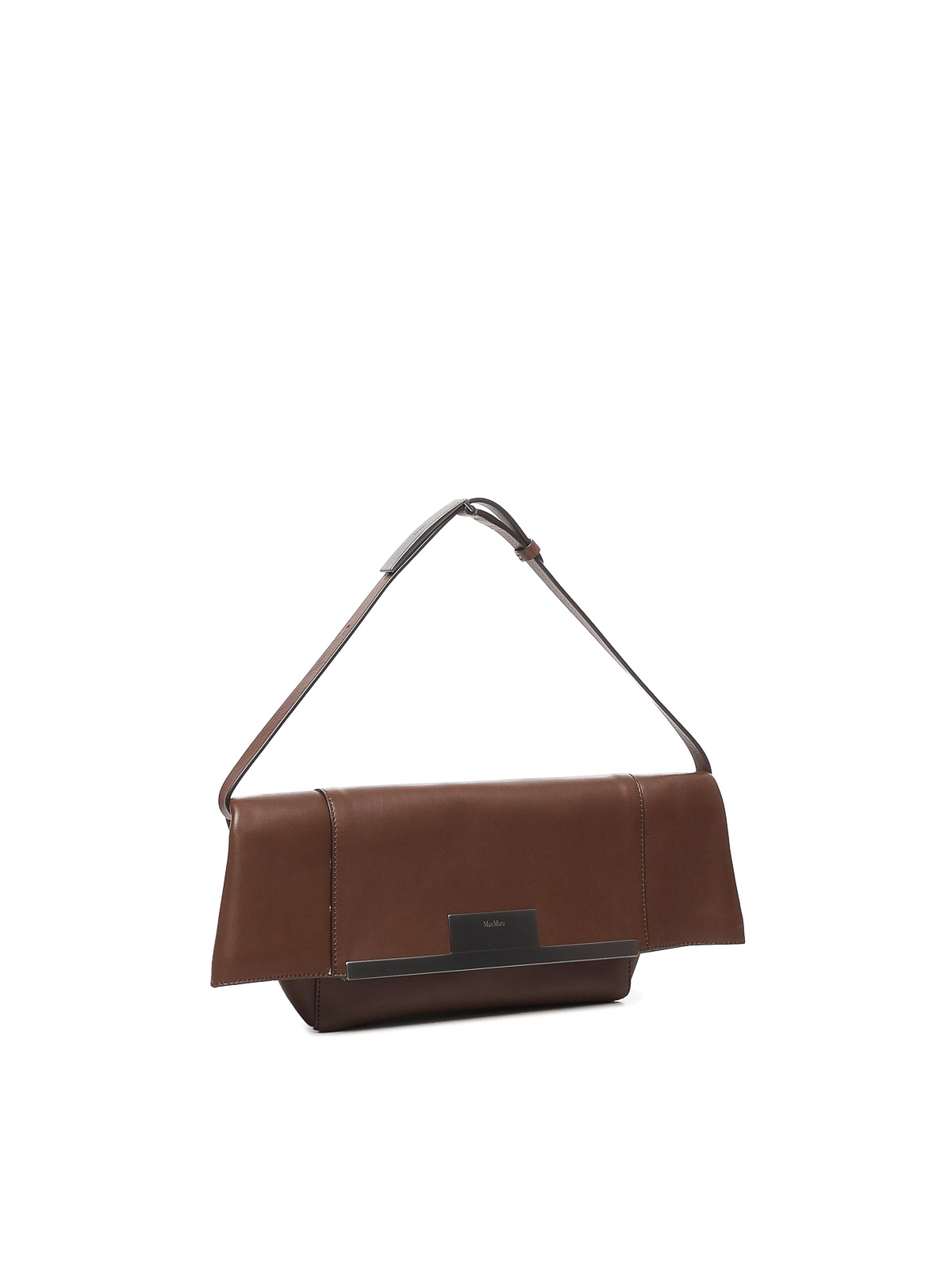 Max Mara Clutch In Marrone In Brown