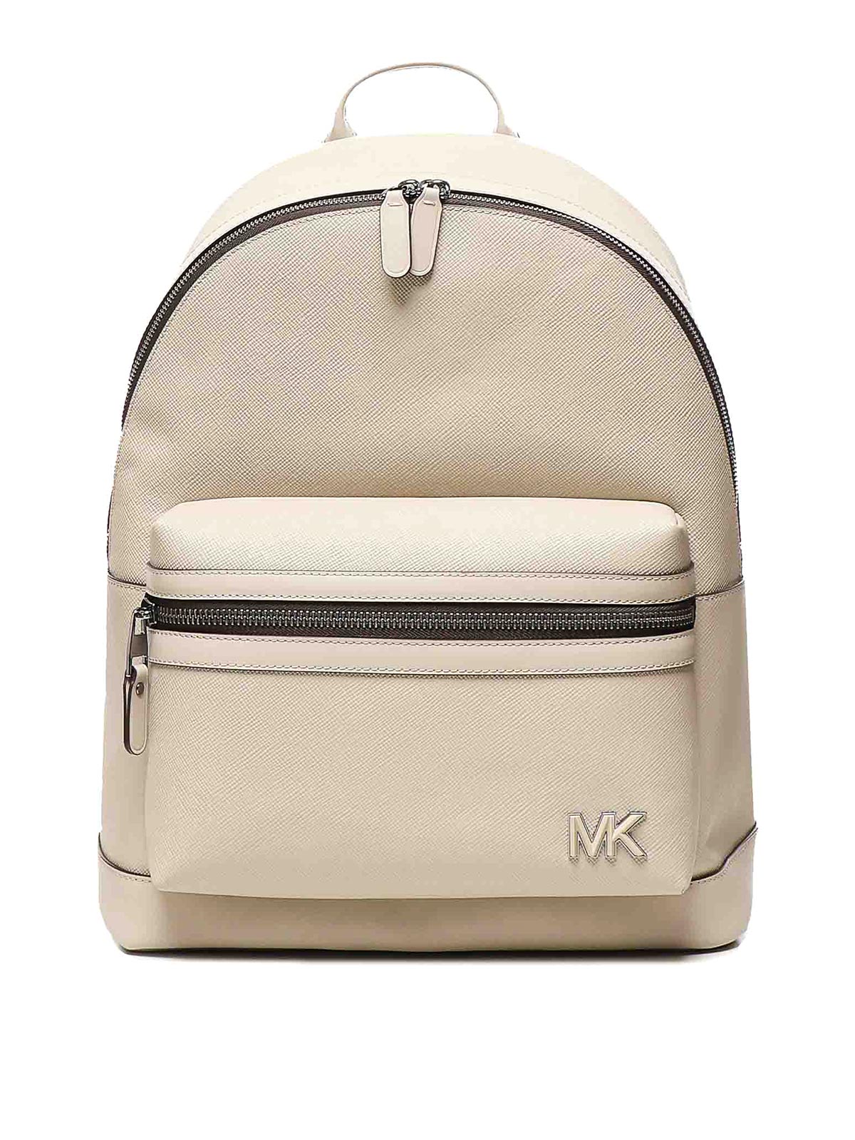 Michael Michael Kors Edison Leather Backpack In Sand