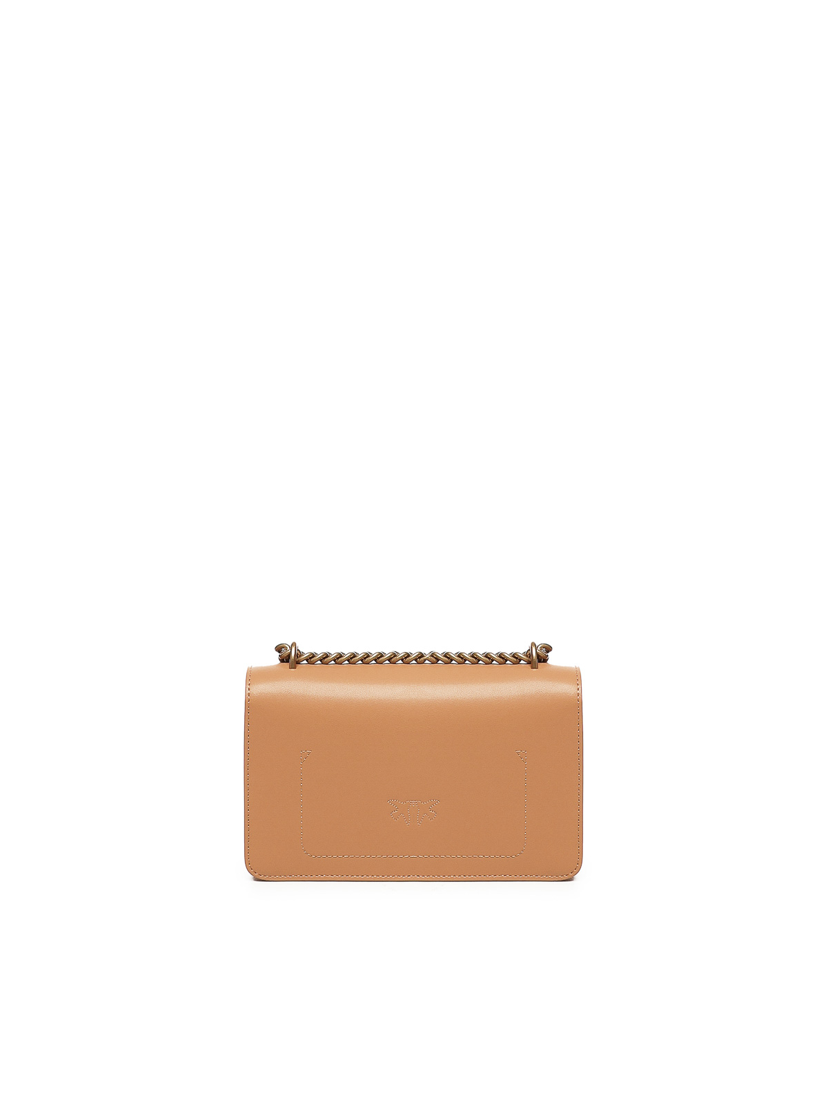 Pinko Mini Love One Bag In Brown