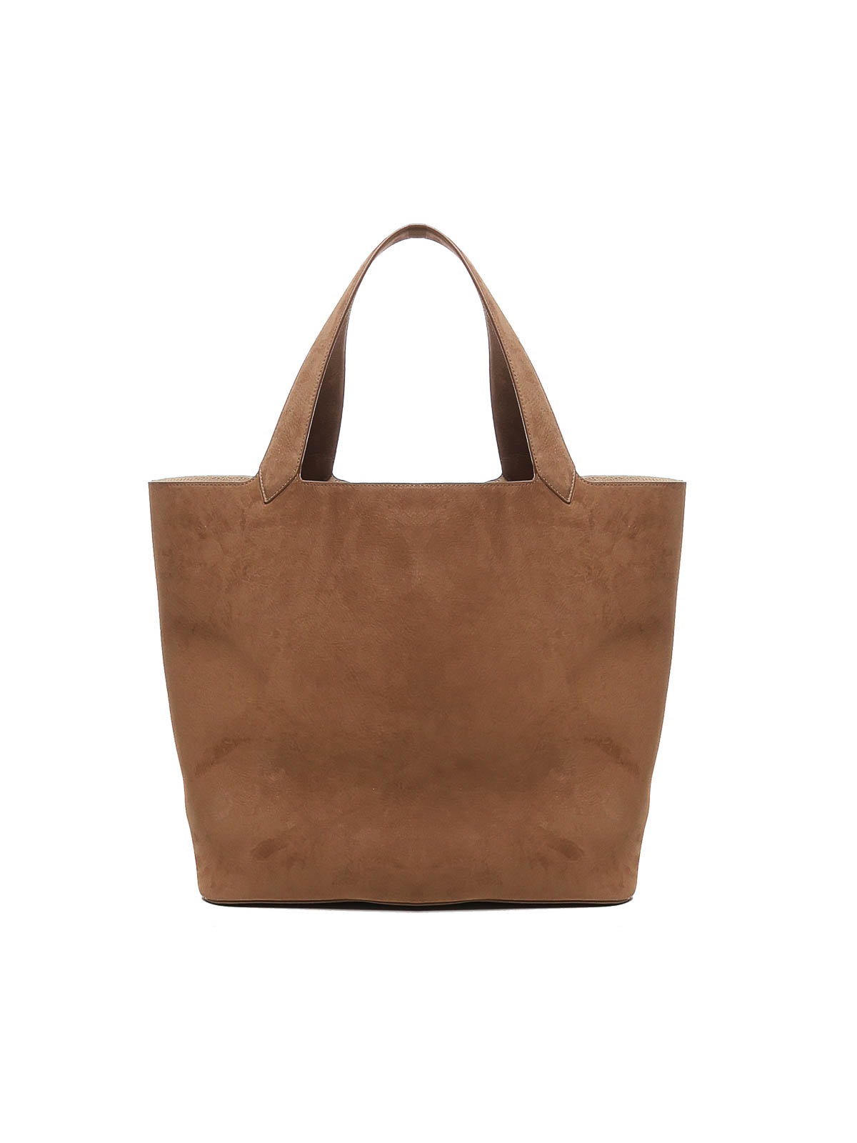 Alaïa Le Cabas Nubuck Bag In Brown