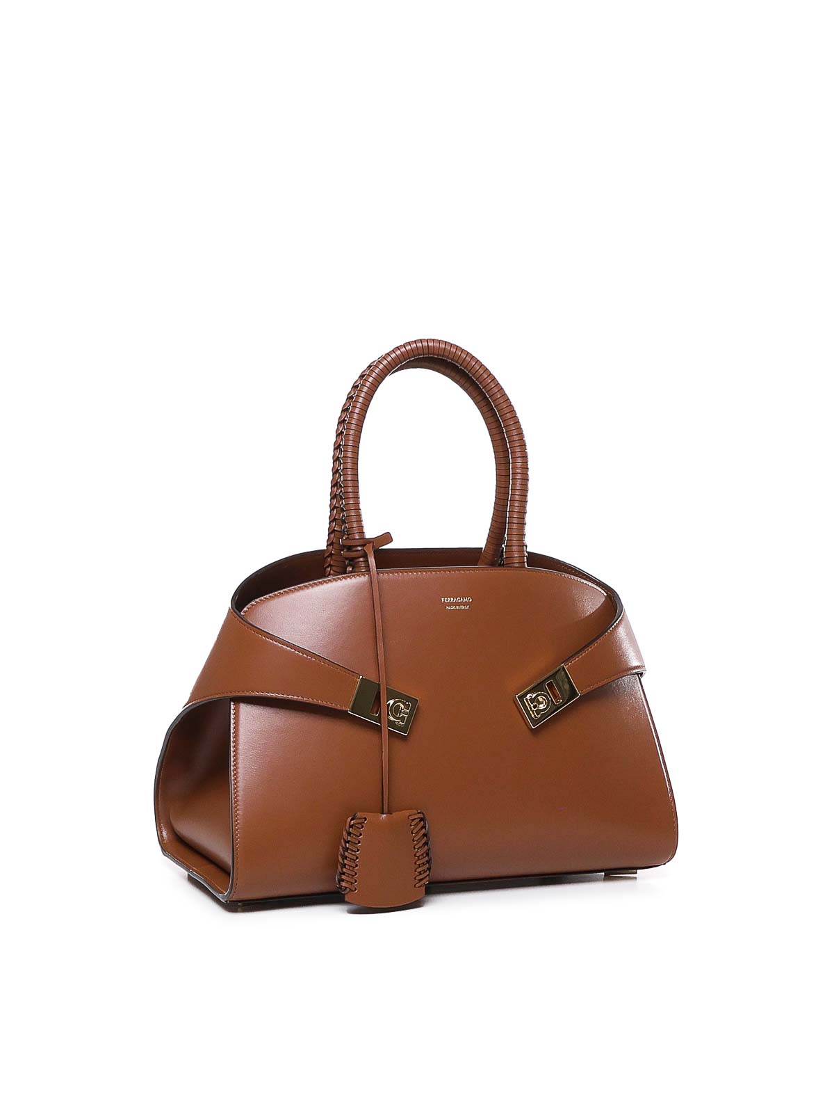 Ferragamo Hug Handbag (s) In Brown