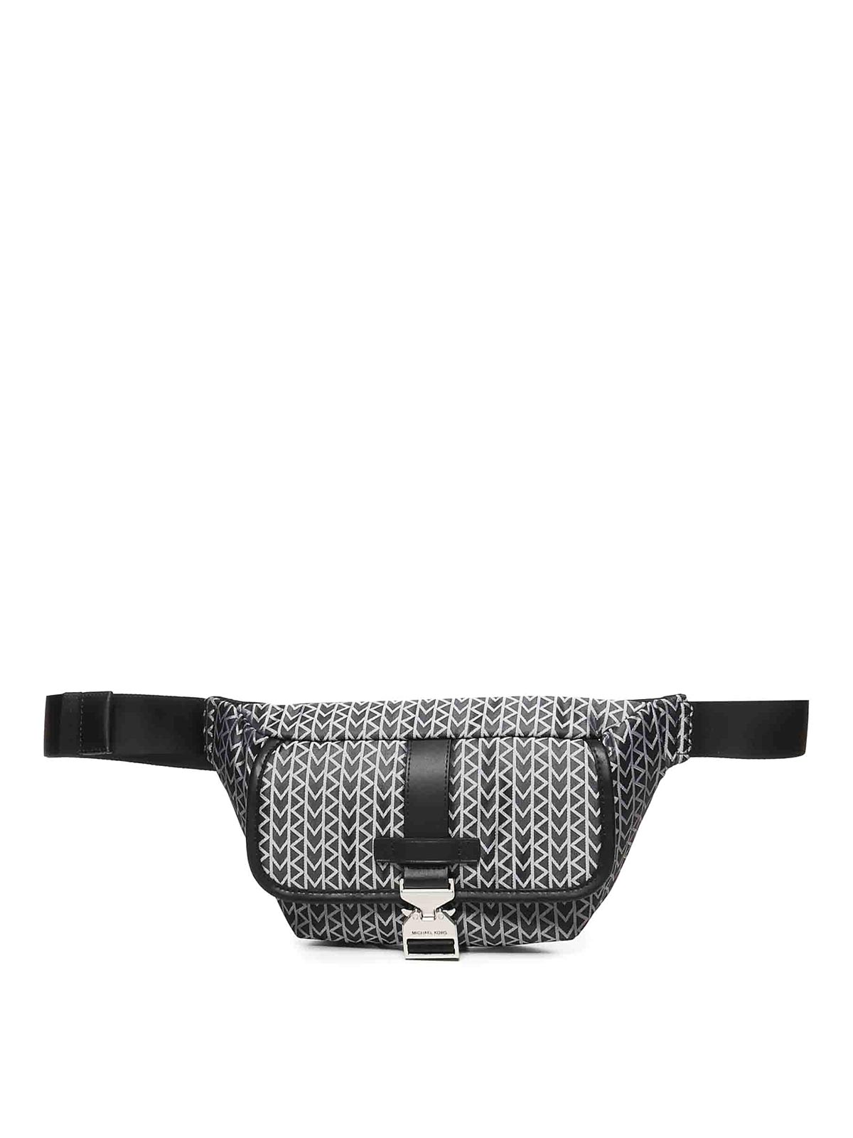Michael Michael Kors Eli Nylon Bum Bag In Black