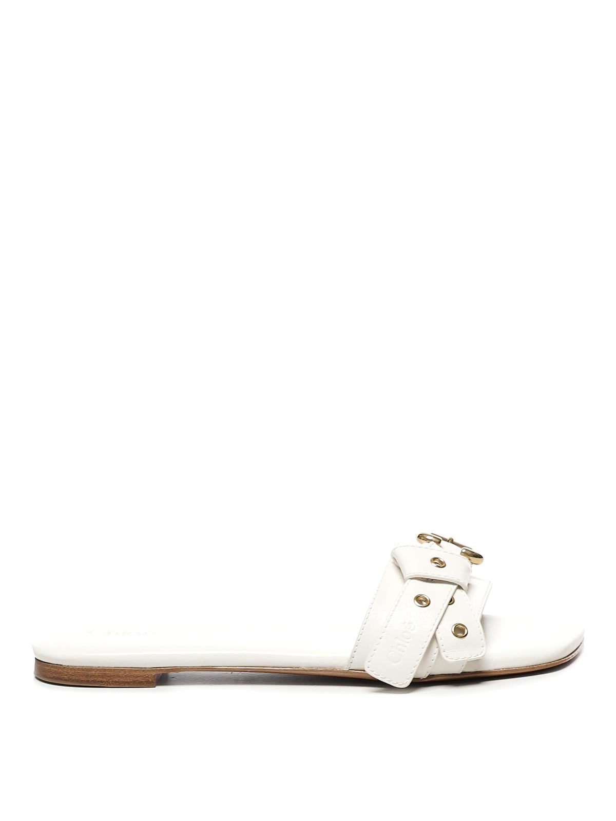 Chloé Mae Sandals In White