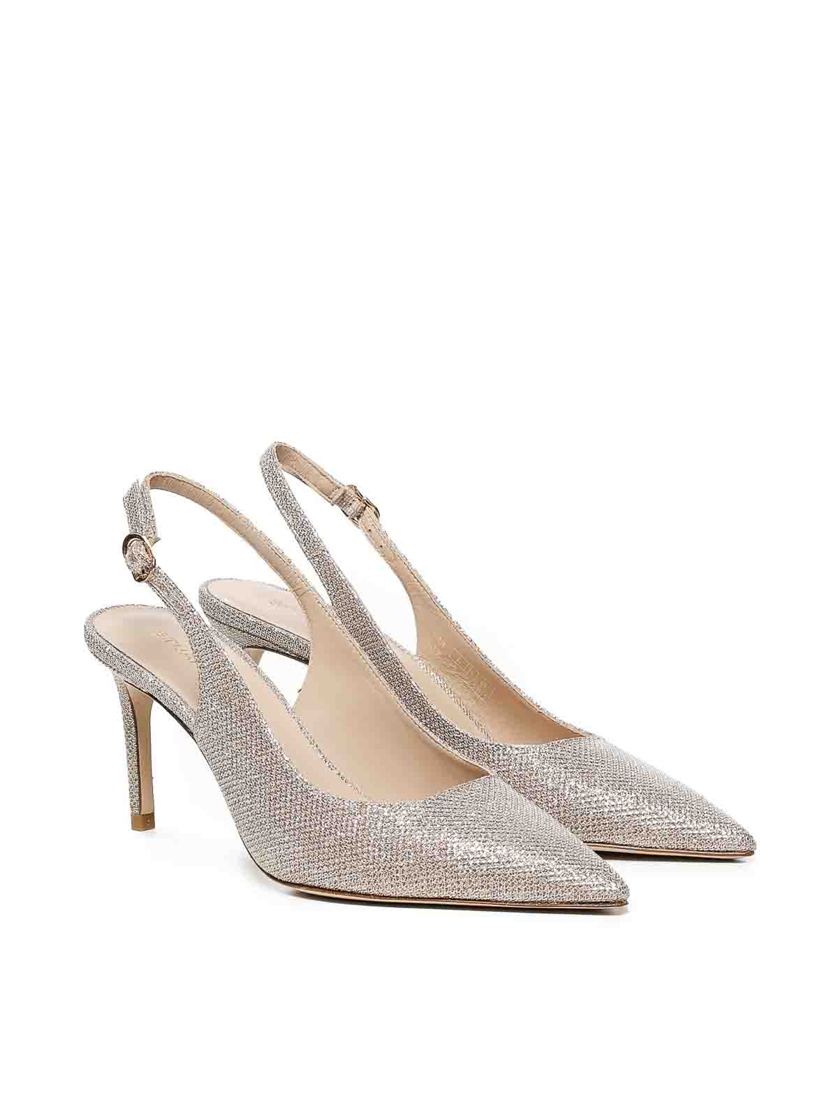 Stuart Weitzman Power Pumps Lsgbk In Gold