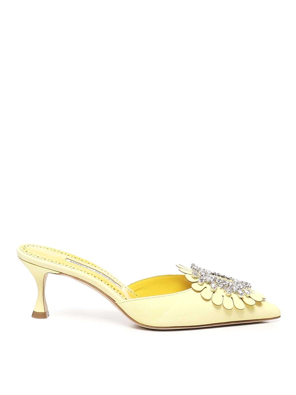 Manolo Blahnik Mules Shogmuo In Gold