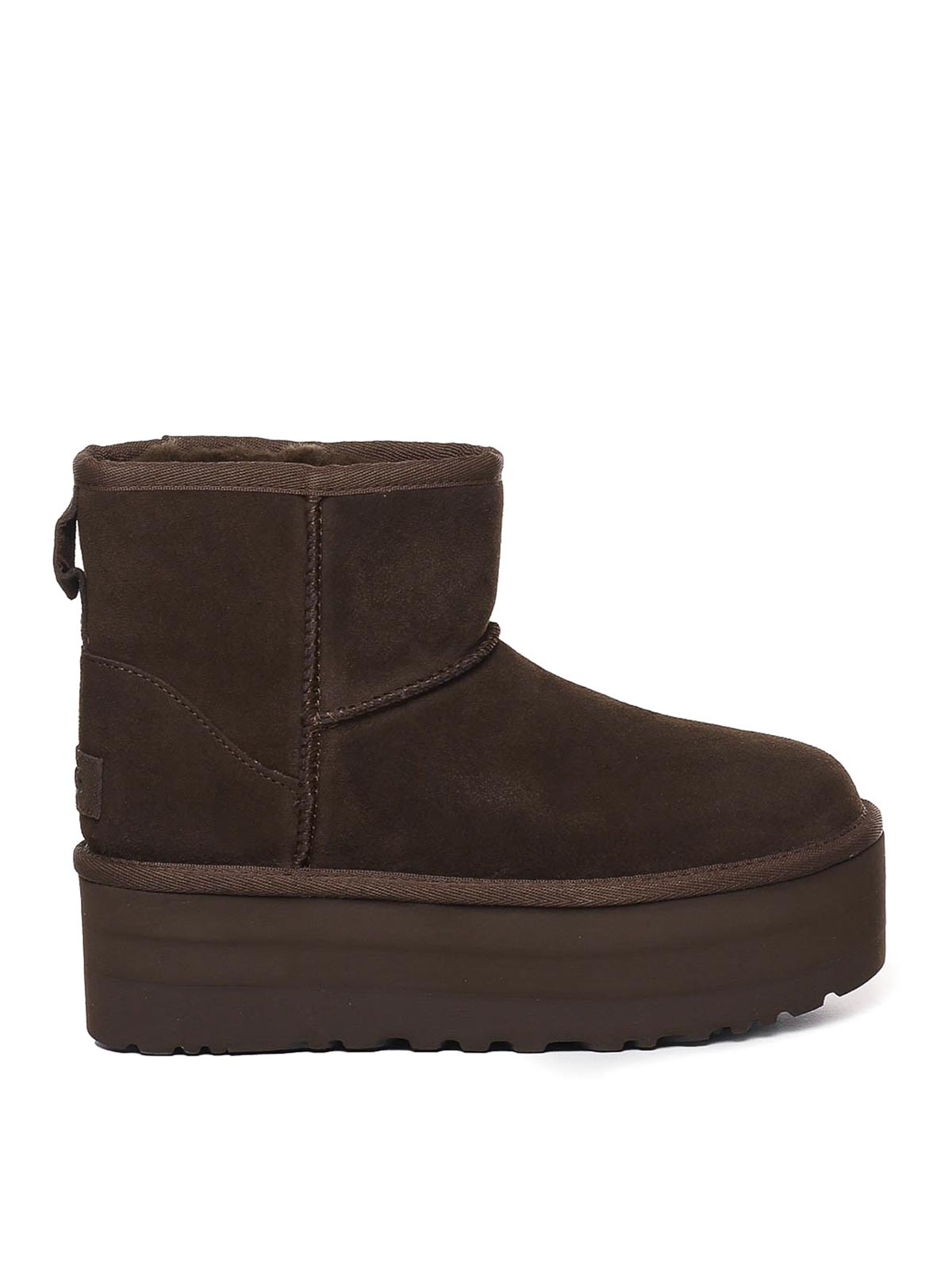 Ugg Classic Mini Platform Boots In Brown