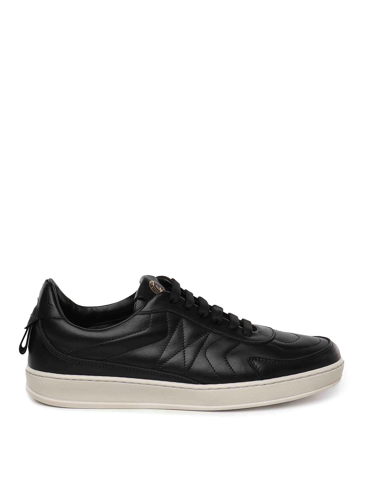 Giuliano Galiano Dynasty Sneakers In Nappa Leather In Black