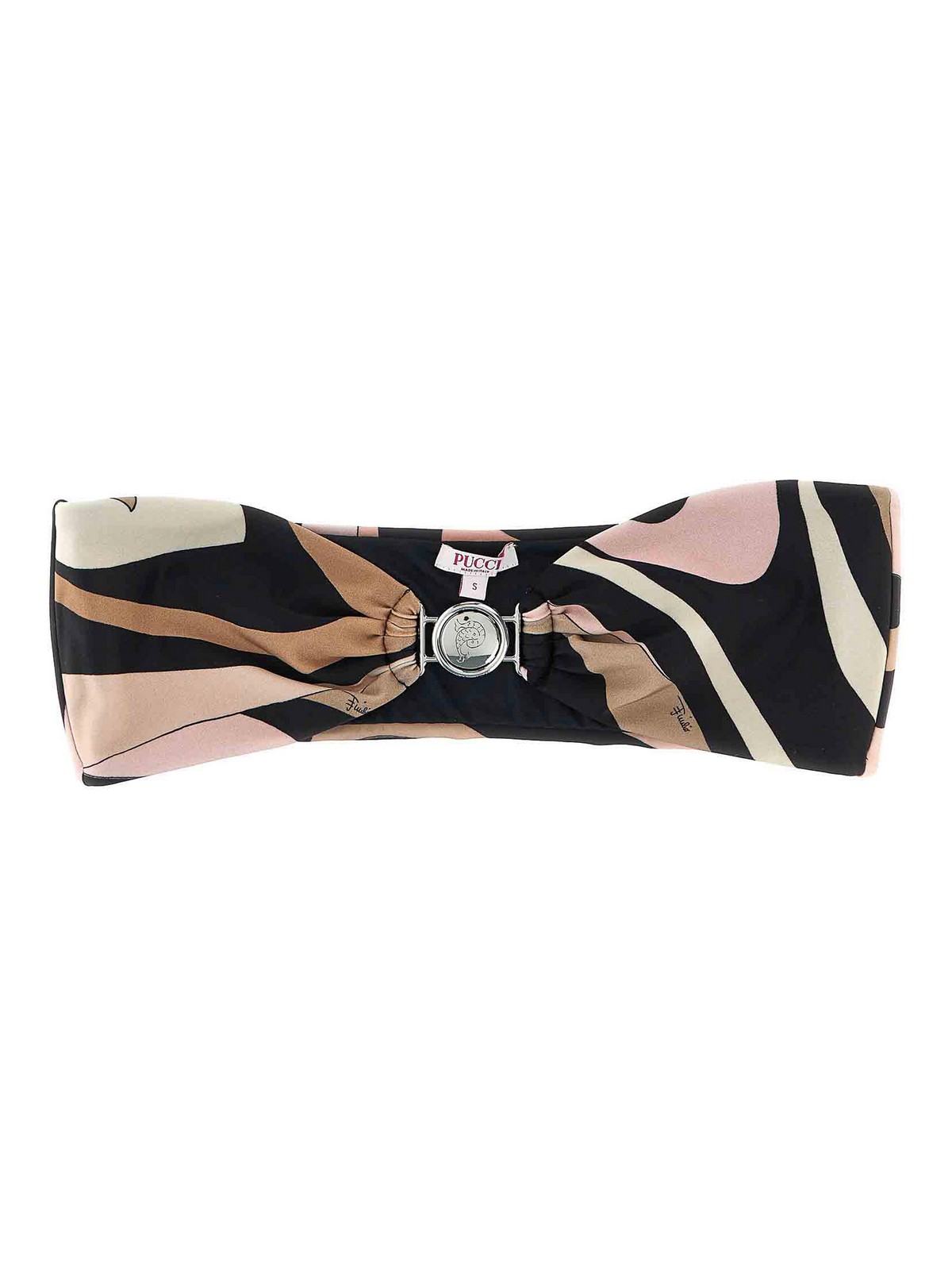 Pucci Marble Bikini Top