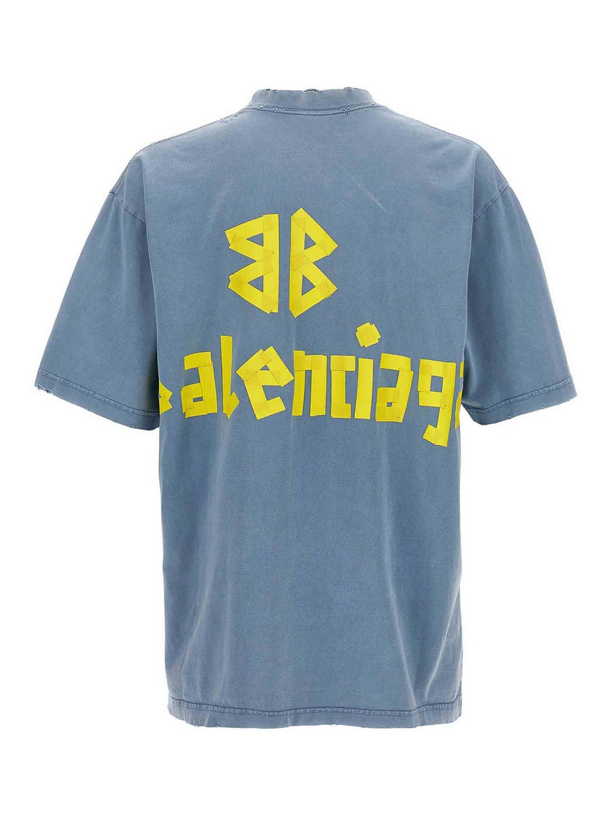 Balenciaga Tシャツ - ライトブルー|739784TOVA94530