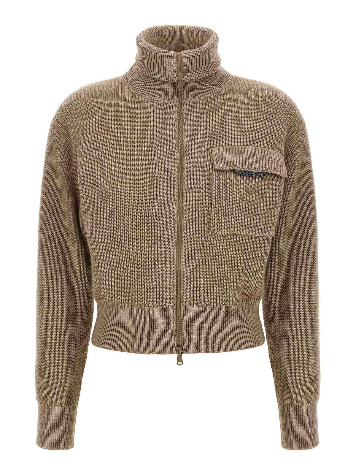 Brunello Cucinelli Cropped Cardigan
