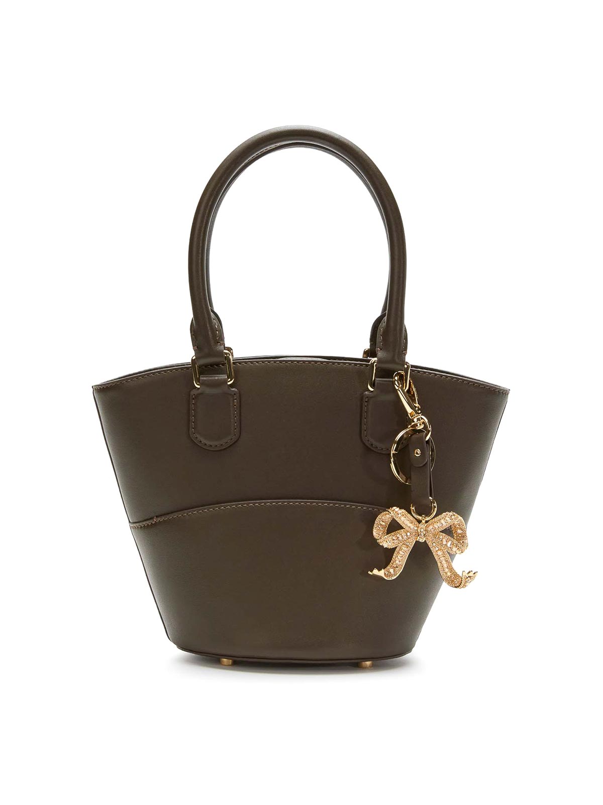 Self-portrait Leather Shoulder Bag With Iconic Charm